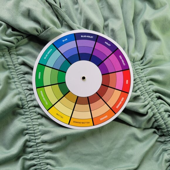 Rue 21 Womens Top XL Crop Green Puff Sleeve On Off Shoulder Ruched GRE23E - Picture 6 of 7